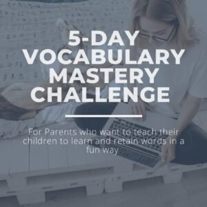 5-day Vocabulary Mastery Challenge Workbook