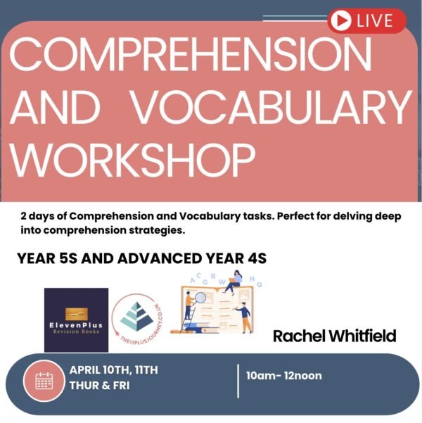 Reading Comprehension and Vocabulary with Rachel Week 1