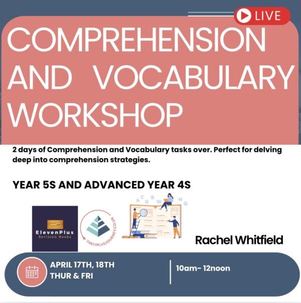 Reading Comprehension and Vocabulary with Rachel Week 2