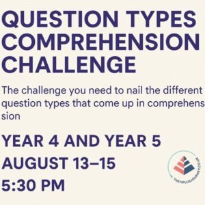 NEW Comprehension Challenge! Common Question Types