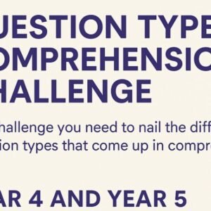Common Question Types Comprehension Challenge