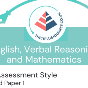 GL Style Mock Test - English, Verbal Reasoning and Mathematics