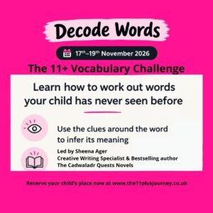 Decode Words: The 11+ Vocabulary Challenge